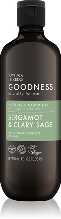 Baylis & Harding Goodness Bergamot & Clary Sage fürdőgél férfiaknak