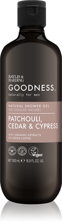 Baylis & Harding Goodness Patchouli, Cedar & Cypress fürdőgél férfiaknak