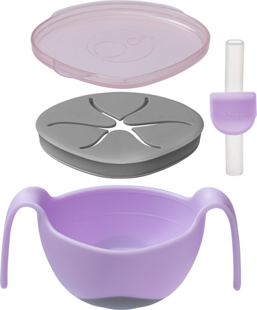 b.box 3 in 1 Bowl & Straw bowl with straw