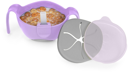b.box 3 in 1 Bowl & Straw bowl with straw