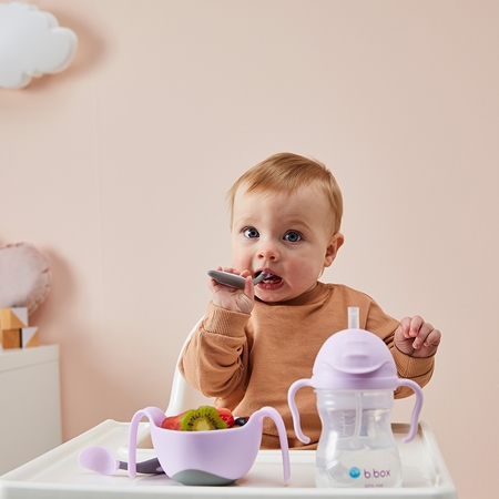 b.box 3 in 1 Bowl & Straw bowl with straw