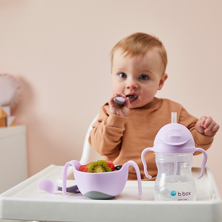 b.box 3 in 1 Bowl & Straw bowl with straw
