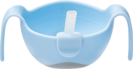 b.box 3 in 1 Bowl & Straw bowl with straw