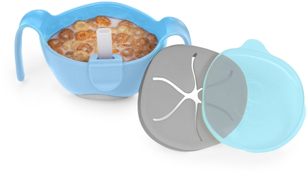 b.box 3 in 1 Bowl & Straw bowl with straw