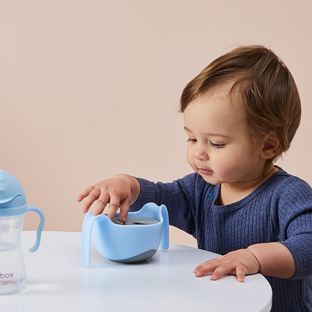 b.box 3 in 1 Bowl & Straw bowl with straw