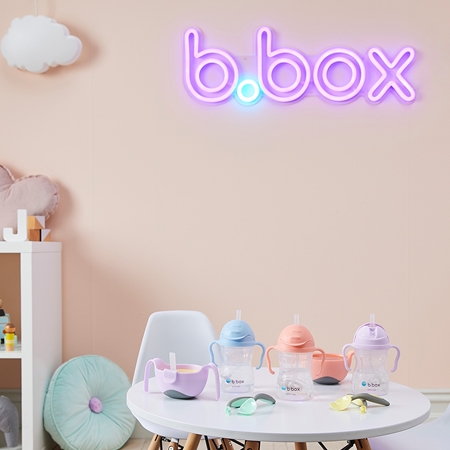b.box 3 in 1 Bowl & Straw kauss kõrrega