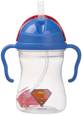 b.box Superman Tasse mit Strohhalm