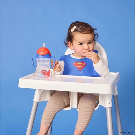 b.box Superman Tasse mit Strohhalm