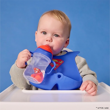 b.box Superman Tasse mit Strohhalm
