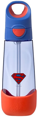 b.box Superman Flasche mit Strohhalm