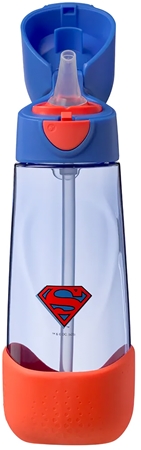 b.box Superman Flasche mit Strohhalm