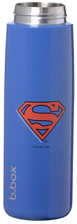 b.box Superman Thermosflasche mit Strohhalm