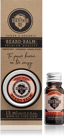 Beviro Men's Only Grapefruit, Cinnamon, Sandal Wood Cosmetica Set I. voor Mannen