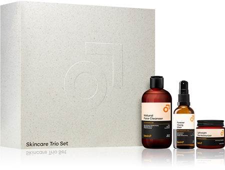 Beviro Skincare Trio Set conjunto (para rosto) para homens