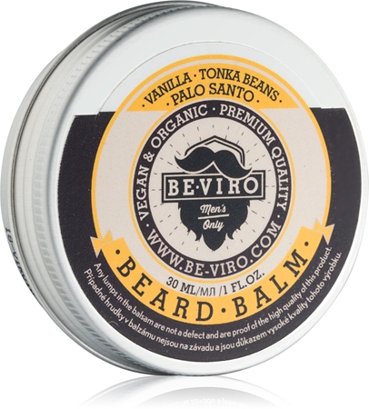 Beviro Men's Only Vanilla, Tonka Beans, Palo Santo Skæg balsam