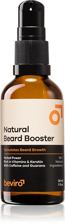 Beviro Natural Beard Booster péče pro podporu růstu vousů