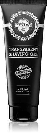 Beviro Men's Only Transparent Shaving Gel gel pentru bărbierit in tub