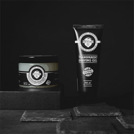 Beviro Men's Only Transparent Shaving Gel gel trasparente per rasatura