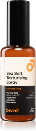 Beviro Sea Salt Texturising Spray słony spray bardzo mocno utrwalający