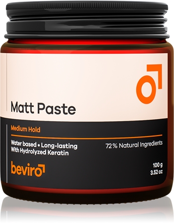 Beviro Matt Paste Medium Hold паста для волосся
