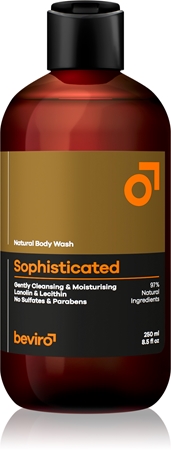 Beviro Natural Body Wash Sophisticated sprchový gel pro muže