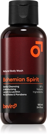 Beviro Bohemian Spirit Natural Body Wash натуральний гель для душу для чоловіків