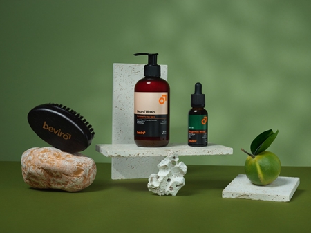 Beviro Bergamia Wood Beard Care Kit ajándékszett szakállra