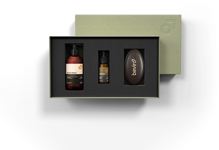 Beviro Cinnamon Season Beard Care Kit lahjasetti partaan