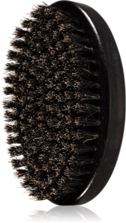 Beviro Wood Beard Brush Escova para a barba com cerdas de javali