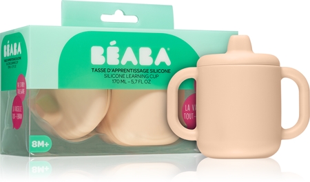 Beaba Silicone learning cup чашка з кришкою
