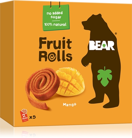 BEAR Fruit Rolls Mango ovocné rolky