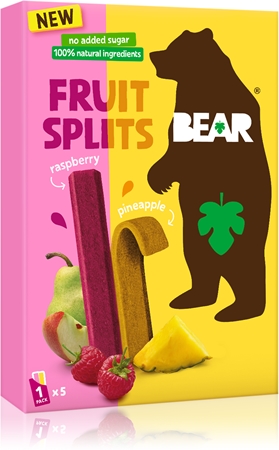 BEAR Fruit Splits Fruta seca