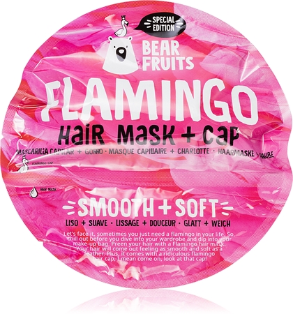 Bear Fruits Flamingo vyživující a hydratační maska na vlasy