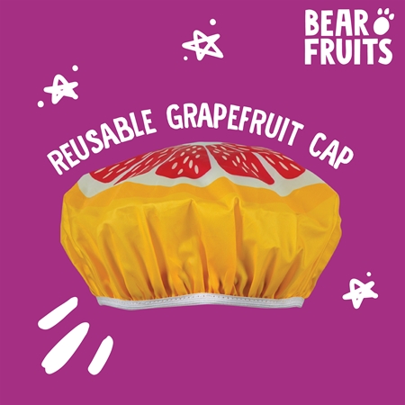 Bear Fruits Grapefruit maska do włosów zapewniający elastyczność i objętość