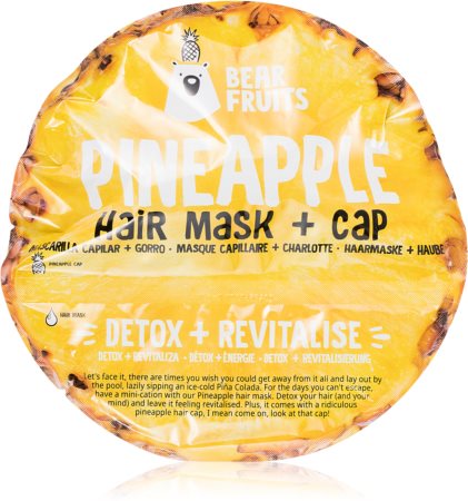 Bear Fruits Pineapple revitalizační maska na vlasy