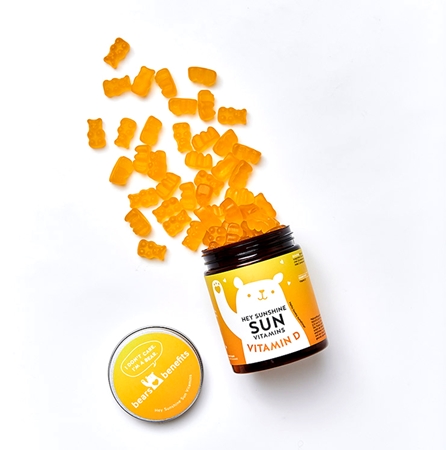 Bears With Benefits Hey Sunshine Vitamin oursons à mâcher à la vitamine E