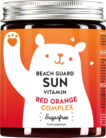 Bears With Benefits Beach Guard Sun Vitamin žvýkací medvídci pro pobyt na slunci