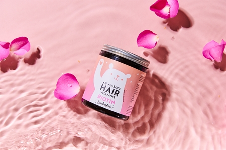 Bears With Benefits Ah-mazing Hair Vitamin Biotin no sugar żelki misie dla zdrowych i pięknych włosów