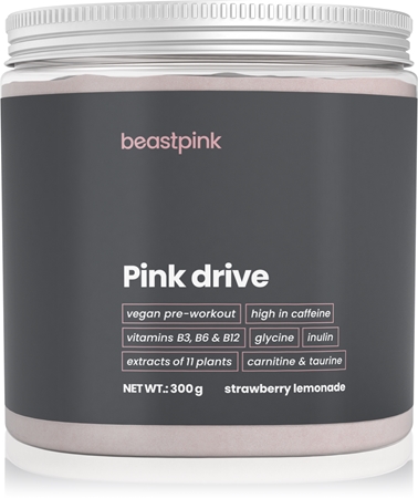 BeastPink Pink Drive per migliorare le prestazioni sportive con caffeina