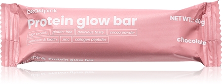 BeastPink Protein Glow Bar proteinová tyčinka s kolagenem