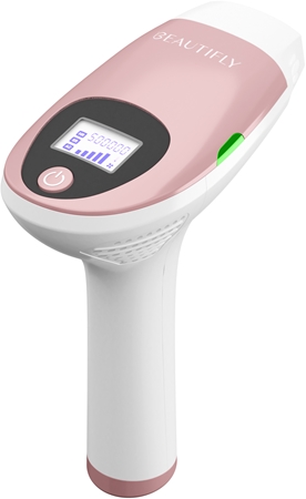 Beautifly Blush IPL-epilaattori vartalolle, kasvoille, bikinialueelle ja kainaloille