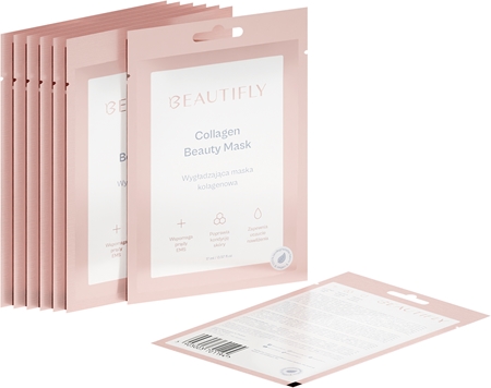 Beautifly Collagen Beauty Mask Set masque tissu