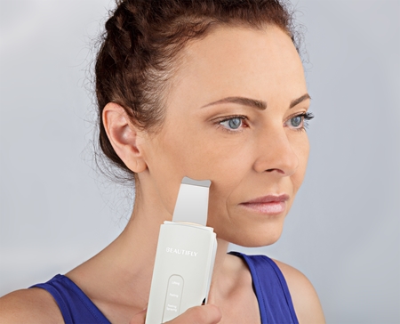 Beautifly B-Scrub Aqua Glow multifunkciós ultrahangos spatula