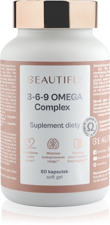 Beautifly Omega 3-6-9 Complex wsparcie prawidłowych funkcji organizmu