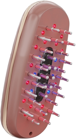 Beautifly LaserBoost Pro massage device for stimulating hair growth with LED backlight