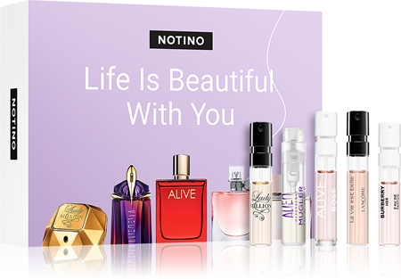 Beauty Discovery Box Notino Life Is Beautiful With You sada pro ženy