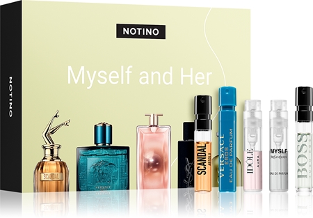 Beauty Discovery Box Notino Myself and Her