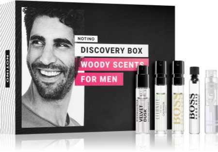 Beauty Discovery Box Notino Woody Scents for Men zestaw dla mężczyzn