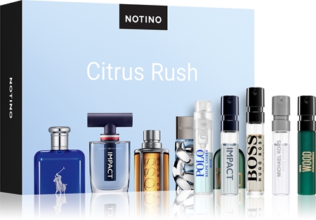 Beauty Discovery Box Notino Citrus Rush set for men