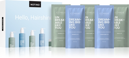 Beauty Discovery Box Notino Hello, Hairshine! set pentru femei